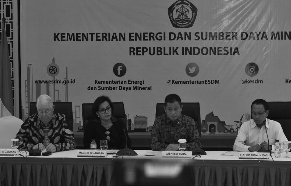 An Interview with A Special Staff of the ESDM Minister on Freeport Indonesia