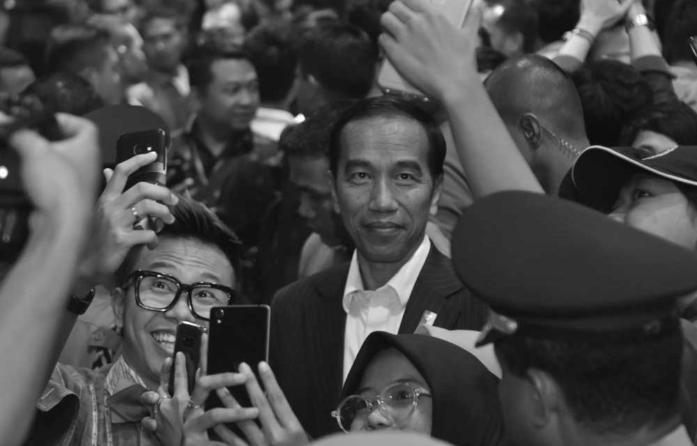 The Lady Luck for Jokowi?