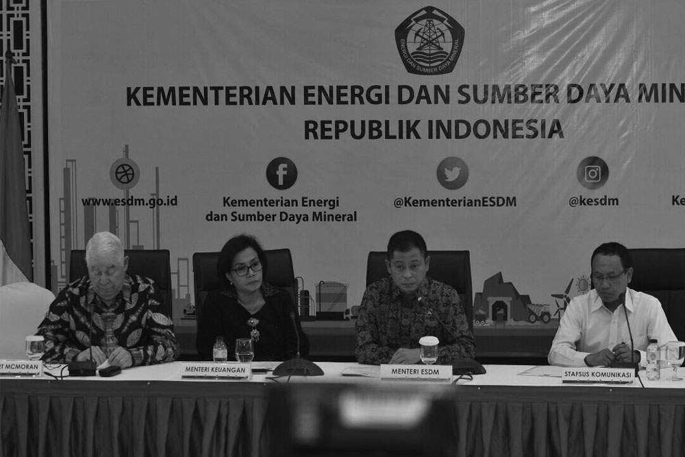 An Interview with A Special Staff of the ESDM Minister on Freeport Indonesia