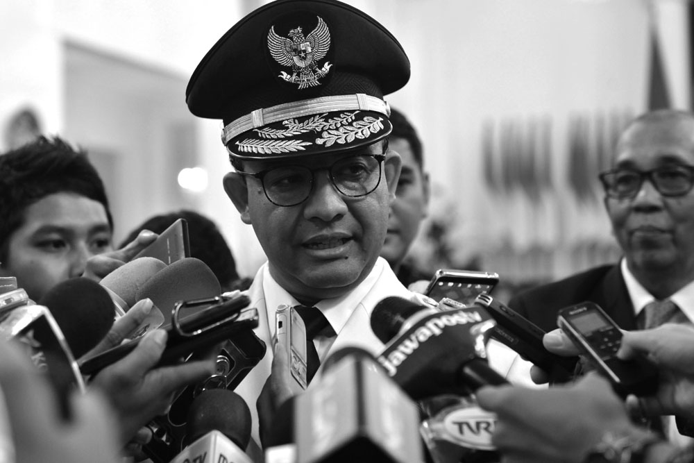 Anies and the Jakarta Bay Reclamation Project